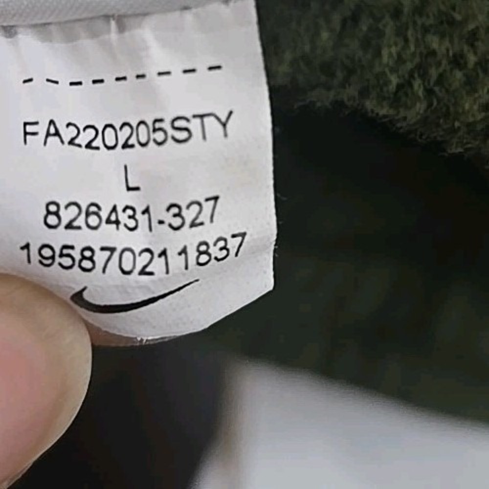 Nike Sportswear Club Fleece Sweatpants Joggers Mens‎ Large Green Activewear Gym - Picture 4 of 7